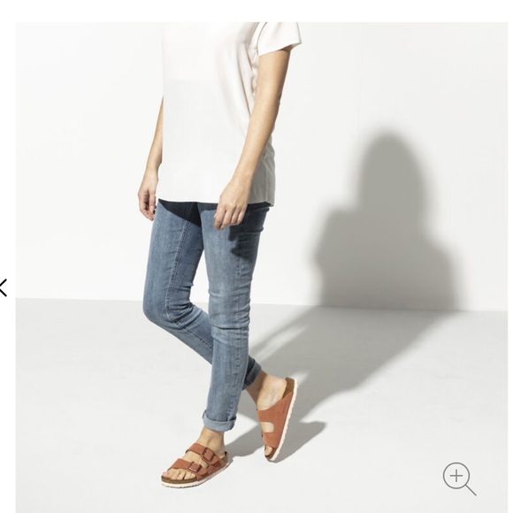 New Birkenstock Arizona Earth Red Suede Leather 38 - Picture 2 of 15